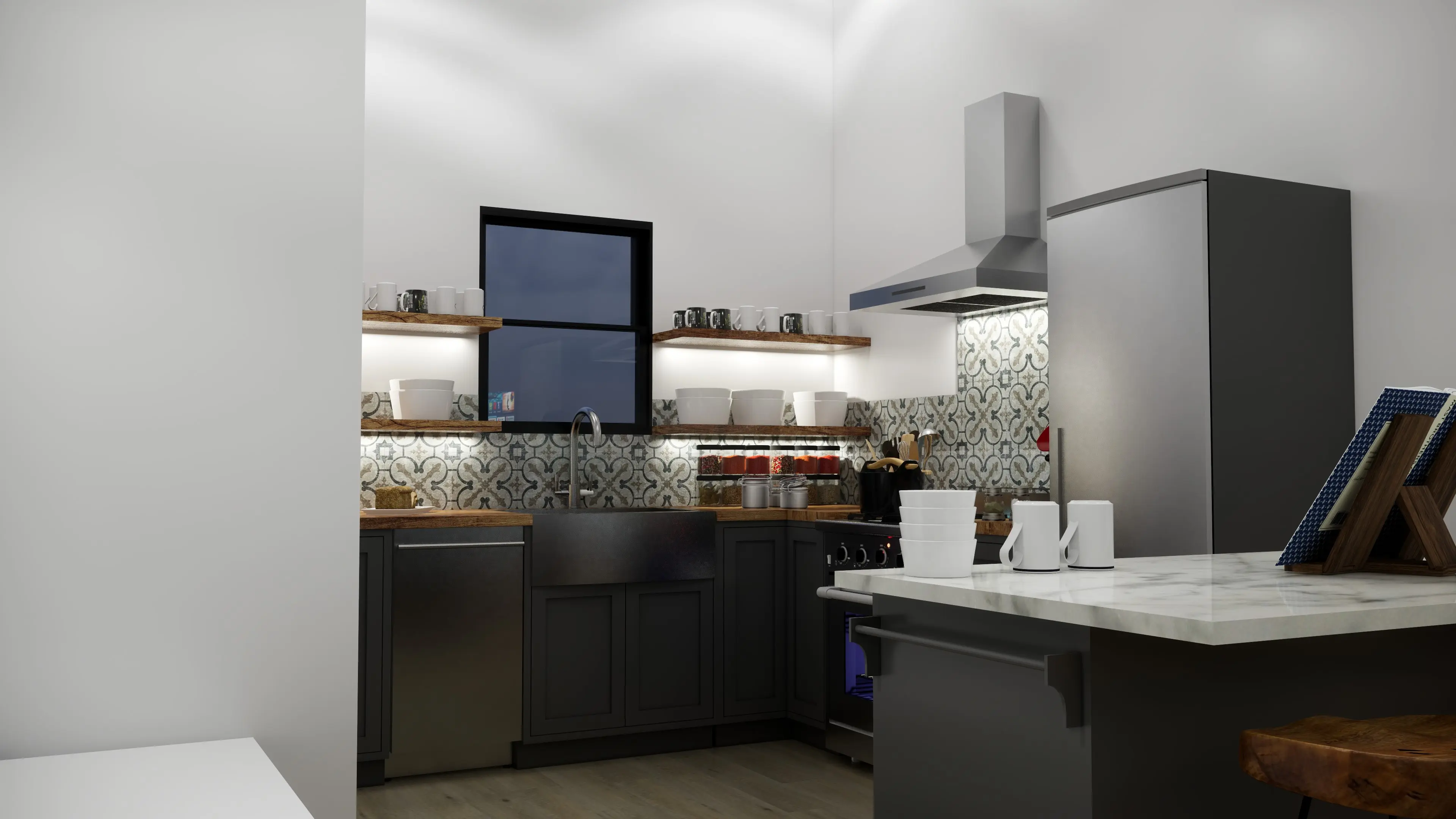 Venice 3D rendering 1