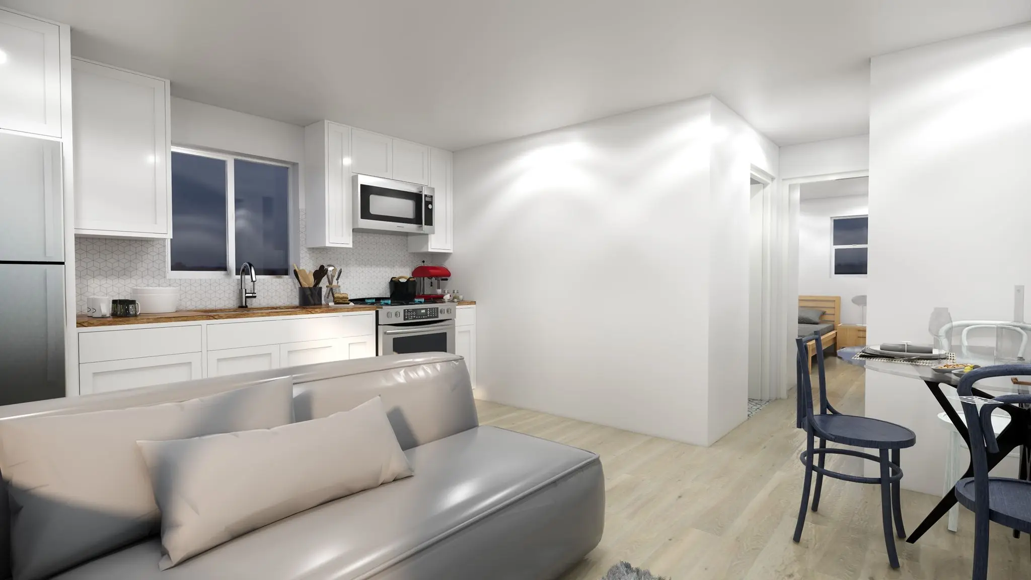 West Los Angeles 3D rendering 3
