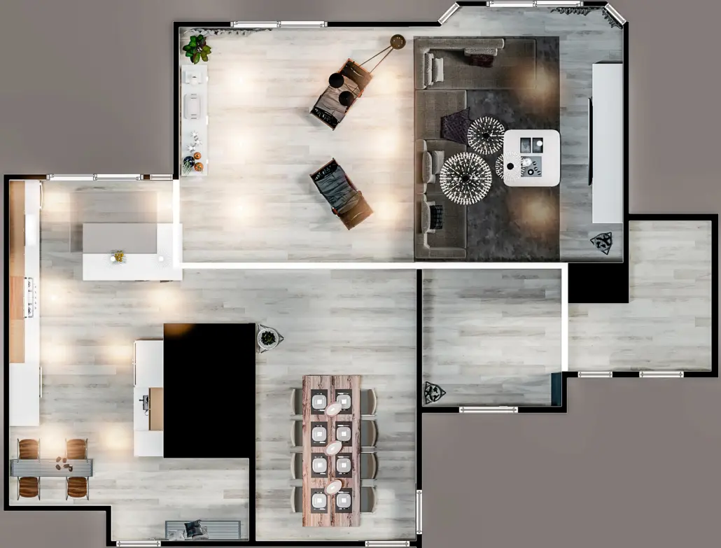 Sherman Oaks 3D rendering 5