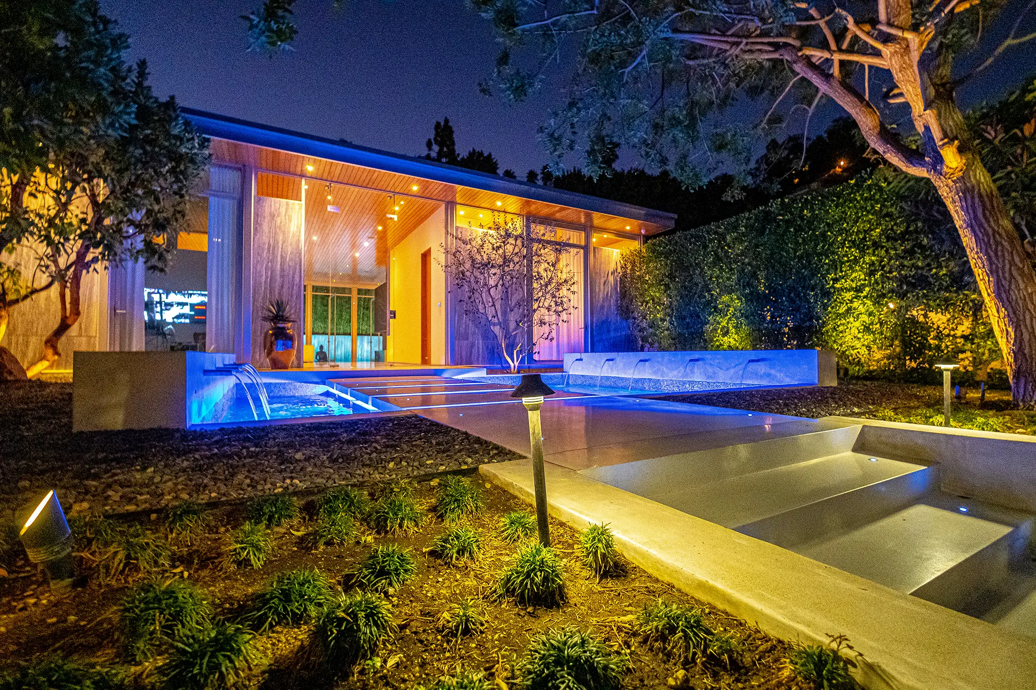 Exterior remodel — Doheny Estates