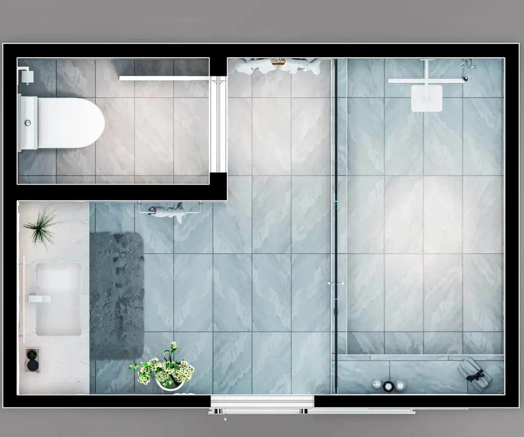 Hollywood Hills 3D rendering 5
