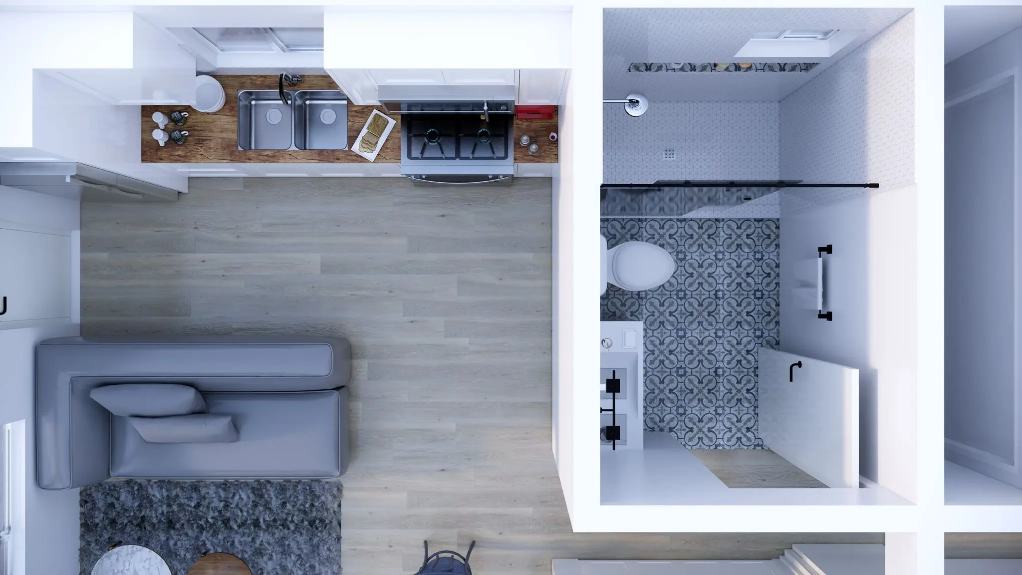 West Los Angeles 3D rendering 10